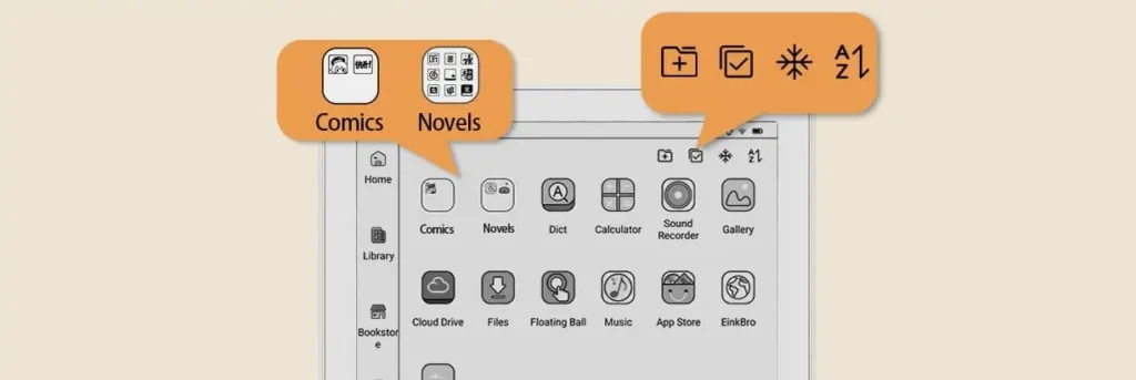 Meebook M8 E-Reader Note-Taking and Stylus Support