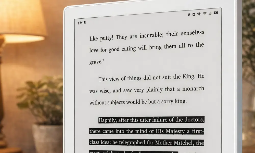 Meebook M8 E-Reader Sharp Screen