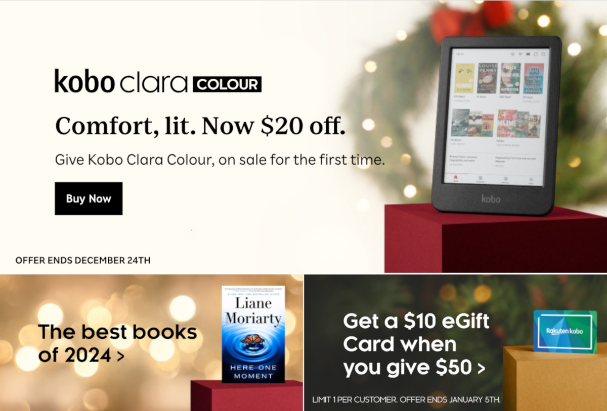 Kobo e-readers discounts, Kobo-eReaders-Sale