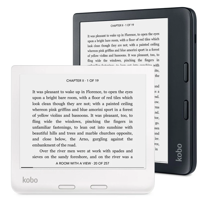 Black-and-White Kobo Libra