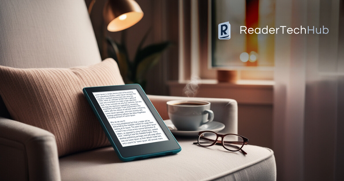 Reader Tech Hub, ereaders, e-readers