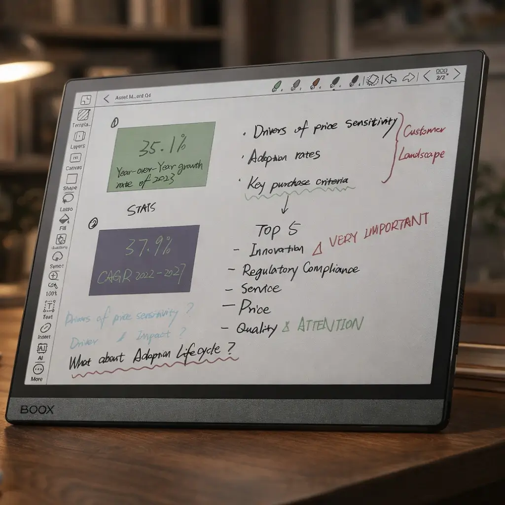 BOOX Tab Ultra C Pro  E-Readers for Manga & Comics