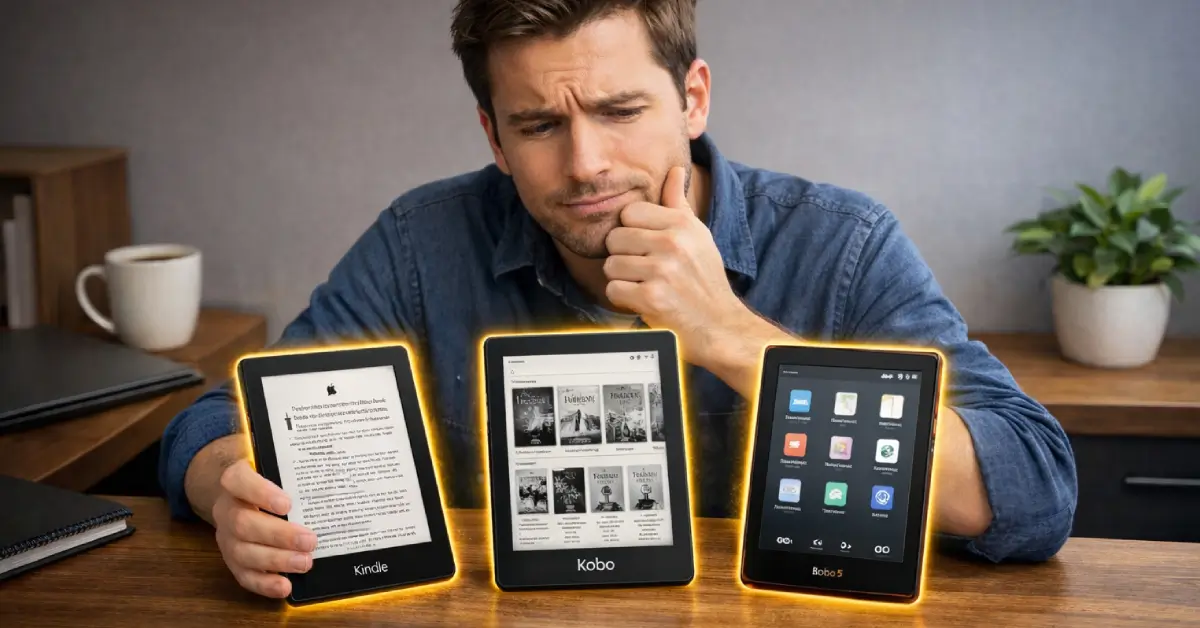 Kindle vs Kobo vs Boox: Which E-Reader Is Actually Worth Buying?