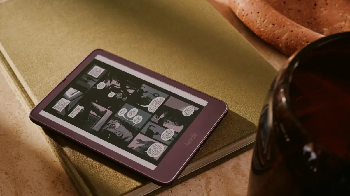 Kindle Colorsoft 2026 showing a color comic
