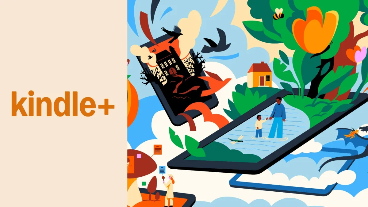 Kindle+ logo, the new name for Kindle Unlimited